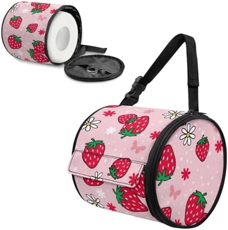 Strawberry Flower Hanging Toilet Paper Holder