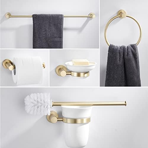 Copper Gold Towel Bar Elegant Space-Saving Home Hardware