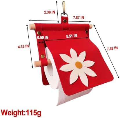 Versatile Rustic Wall Toilet Paper Holder
