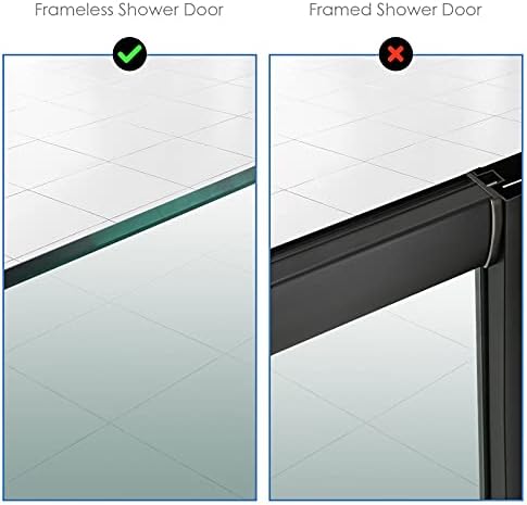 Simtive 3-Piece 7-inch Extendable shower door hooks Anti-Scratch No Drilling Durable 3-Pack for Frameless Glass Doors