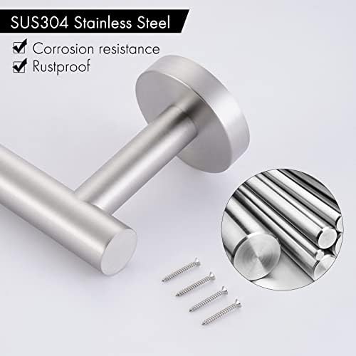 KES Bathroom Wall Heavy Duty Robe Hook Holder 2-Pack