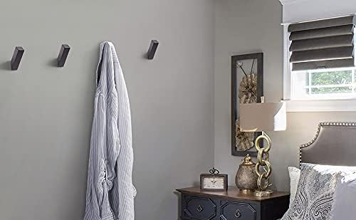 NINETREX Black Towel Hooks Matte Black Robe Hook