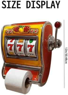 Fun Slot Machine Toilet Paper Holder