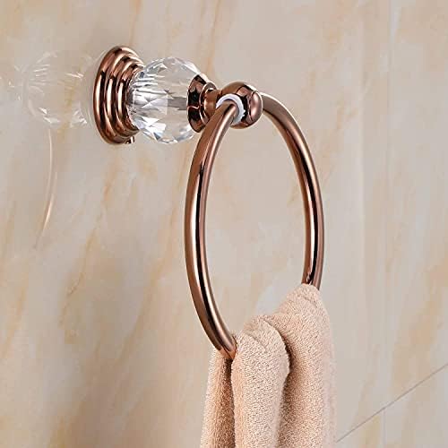 Luxurious Rose Gold Bathroom Tissue Holder
