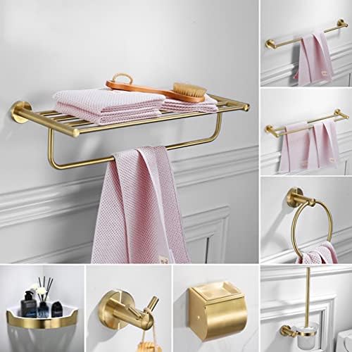Stylish towel bar set for the bathroom