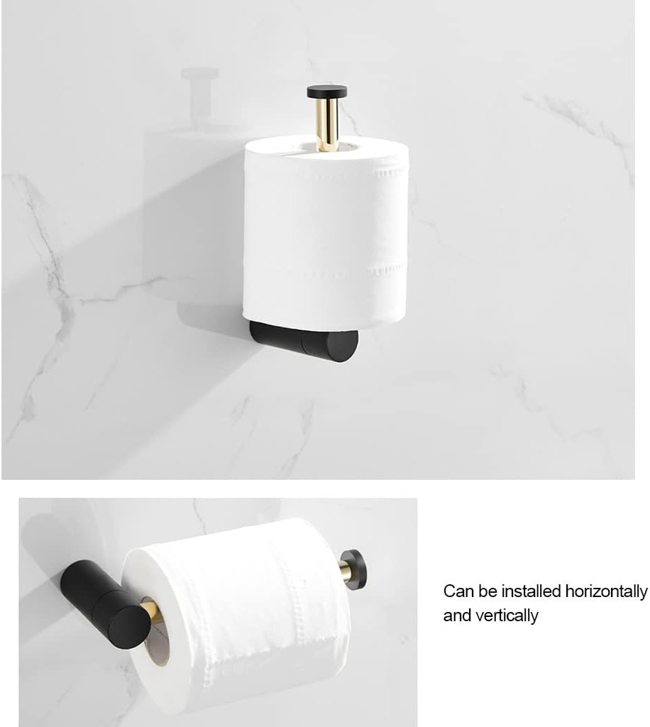 ANNBKA Corner Wall-Mounted Towel Bar Set Space-Saving Towel Holder for Bathroom Bedroom and More