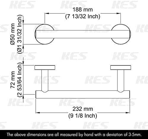 Rust-Proof Stainless Steel Bathroom Towel Hook