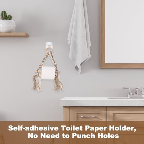 Elegant Bohemian Style Toilet Paper Holder