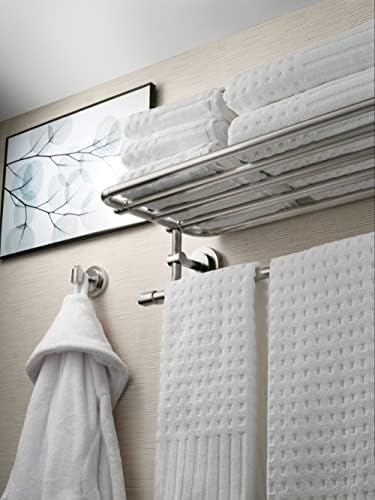 M Moen Single Modern Robe Hook Brushed Nickel