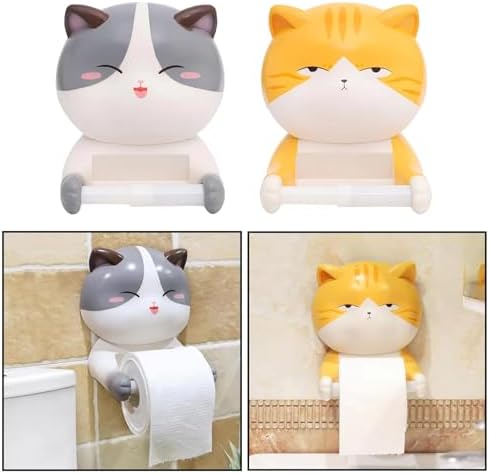Kitten-Style Toilet Roll Holder