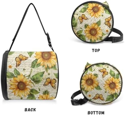 Sunflower Butterfly Toilet Paper Holder