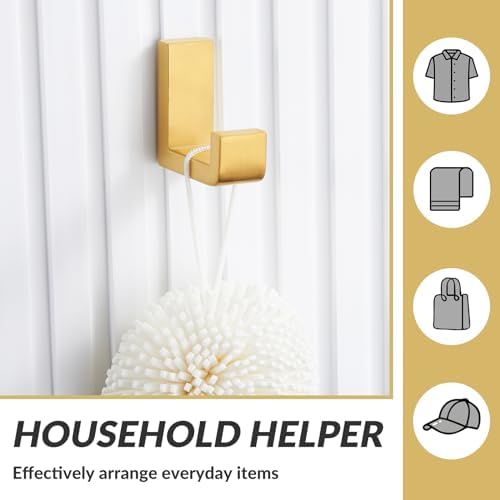 Sturdy Stainless Steel Robe Towel Holder