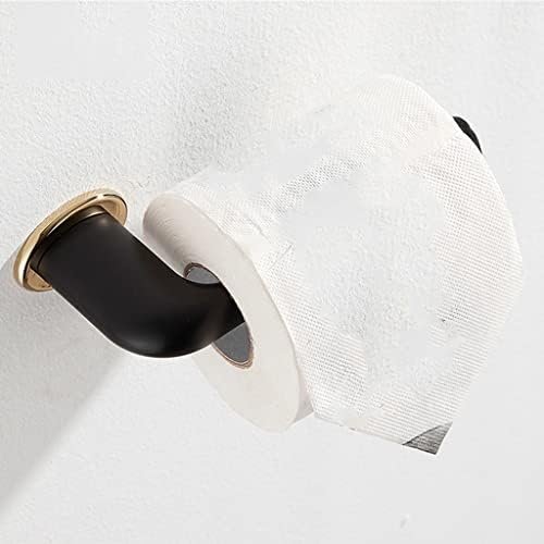 Bathroom Accessory Set Luxurious Black Gold Towel Bar More