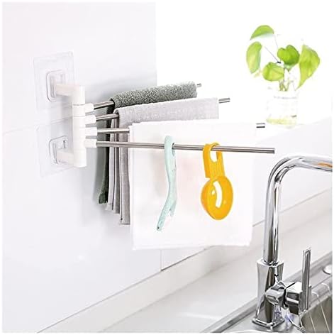 Sturdy Swing-In Towel Holder for Easy Wall Mounted Installation