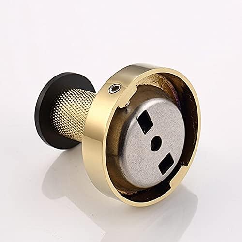 Bathroom Towel Holder Set with Gold Towel Rail Black Paper Holder for Home Use