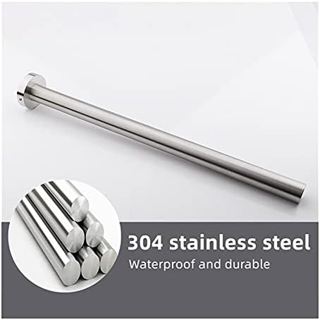 ANNBKA Lightweight Towel Bar 304 Stainless Steel 39cm Space-Saving Durable Towel Holder for Kitchen Bathroom