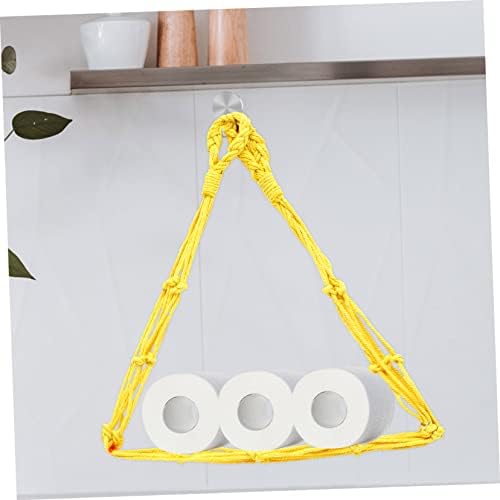 High-Quality Eco-Friendly 2-Pack Cotton Toilet Paper Holder