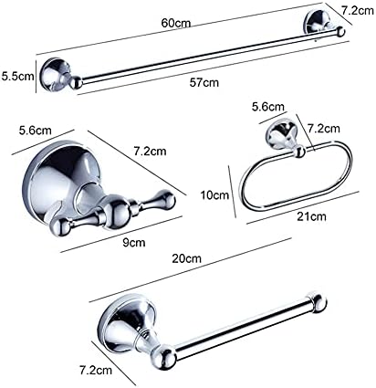 BOCbco Round Chrome Towel Holder