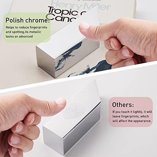 NIN_metric row Chrome Stainless Steel Towel Hooks Set for Bathroom Living Room