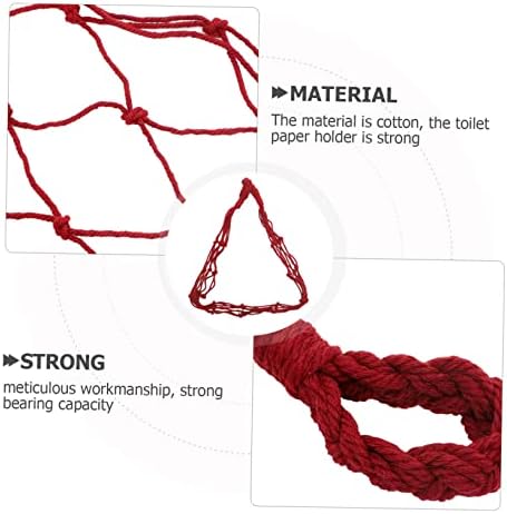 Stylish Wall-Mounted Cotton Rope Towel Holder