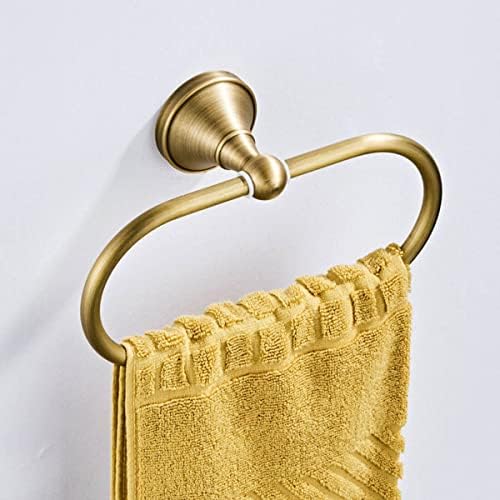 Sturdy Brass Bath Towel Holder for Space-Saving Design