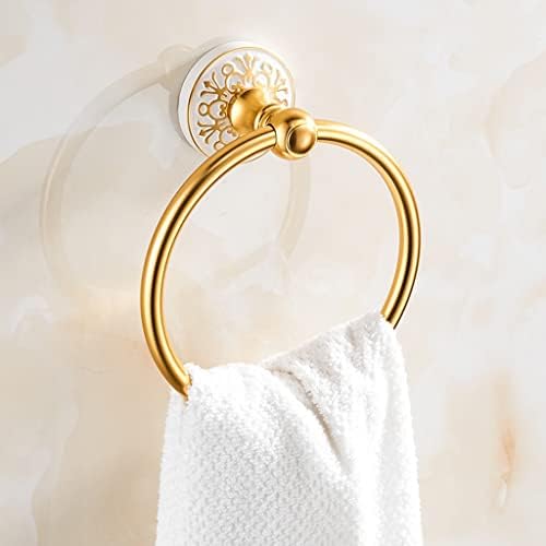 AnnBKA Towel Rack Set Stylish Space-Saving Bathroom Accessory for Functional Design