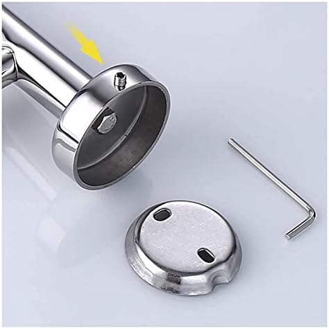 ALDEPO Polished Stainless Steel Towel Rail Bathroom Kitchen Shower Towel Holder Double Bar Design