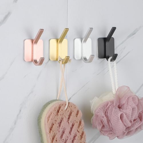 IsolaY Space-Saving Towel Bars Wall Hooks for Bathroom Home Use