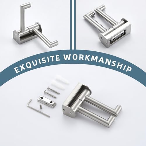 Space-Saving towel hook for Bathroom Kitchen More