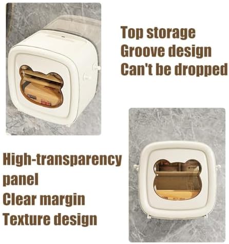 Space-Saving Toilet Paper Holder Durable Versatile for Wipes Tissues