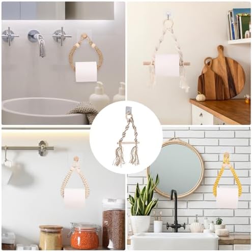 Elegant Bohemian Style Toilet Paper Holder