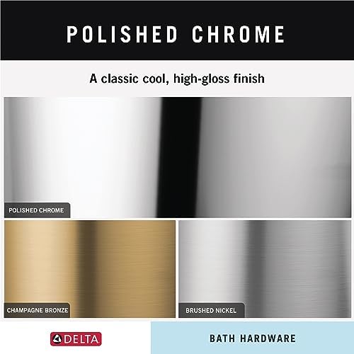 Double Robe Hook Polished Chrome