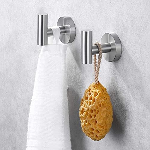 KES Bathroom Wall Heavy Duty Robe Hook Holder 2-Pack