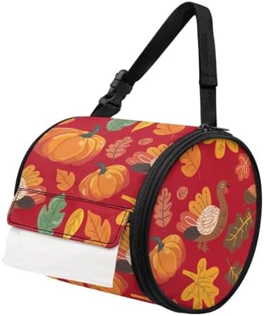 Pumpkin Paper Towel Holder - Storage Solution for Car Home and Camping