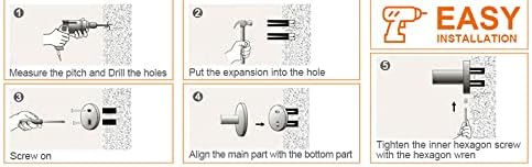 Premium stainless steel bathroom hardware set for quick setup and durability