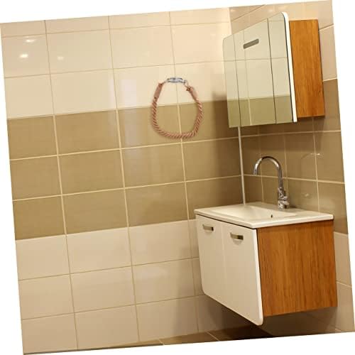 Nautical-Style Rope Toilet Paper Holder