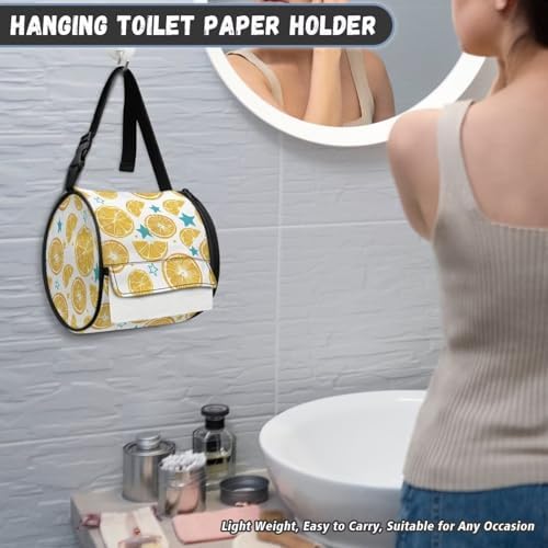 Lemon Paper Towel Holder Camping Durable Space-Saving