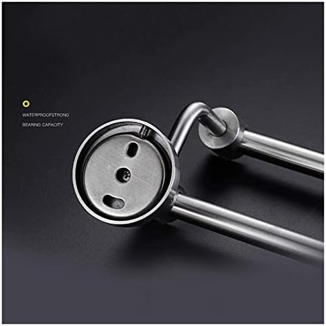 ALDEPO Stainless Steel Wall-Mounted Towel Rack