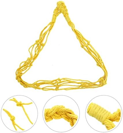 Alipis 2 piece Wall-Mounted Cotton Rope Tissue Holder Stylish Space-Saving Storage Solution for Bathroom Kitchen