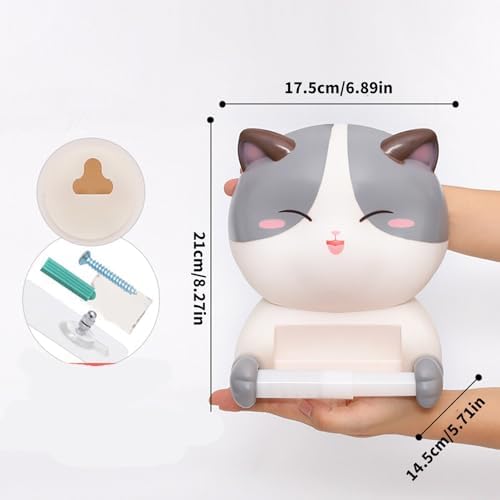 Kitten-Style Toilet Roll Holder