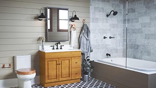 Multi-Use Robust Hook in Rustic Oak for Bathroom Kitchen or Closet