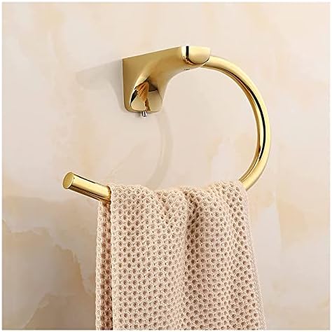 Stylish Brass Towel Rail European-Style Towel Holder for Bathroom