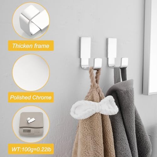 BESyBrass Towel Hook Set - Perfect for Stress-Free Organization