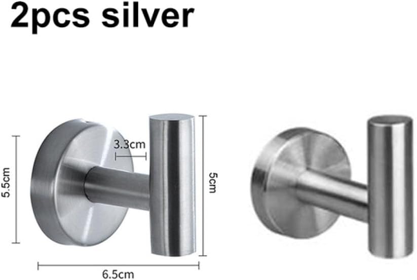 Instantly Transform Your Bathroom with the Robe Hook Towel Rail Bar Rack Round Black stainless steel shelf