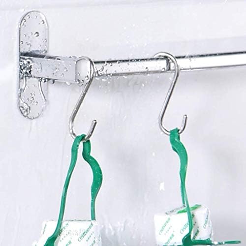 Premium Stainless Steel 50cm Towel Rack Wall-Mounted No Drilling Rustproof