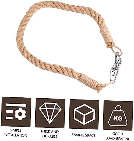 DOITOOL Nautical Jute Rope Toilet Paper Holder