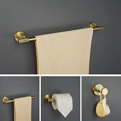 Elegant Towel Bar Gold-Finish Towel Rack for Bathroom Beyond Space-Saving Durable