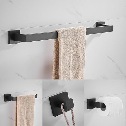 Stainless Steel Towel Bar Set