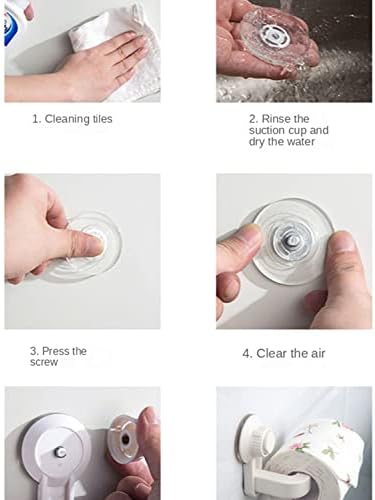 Waterproof Suction Cup Wall-Mounted Toilet Paper Holder