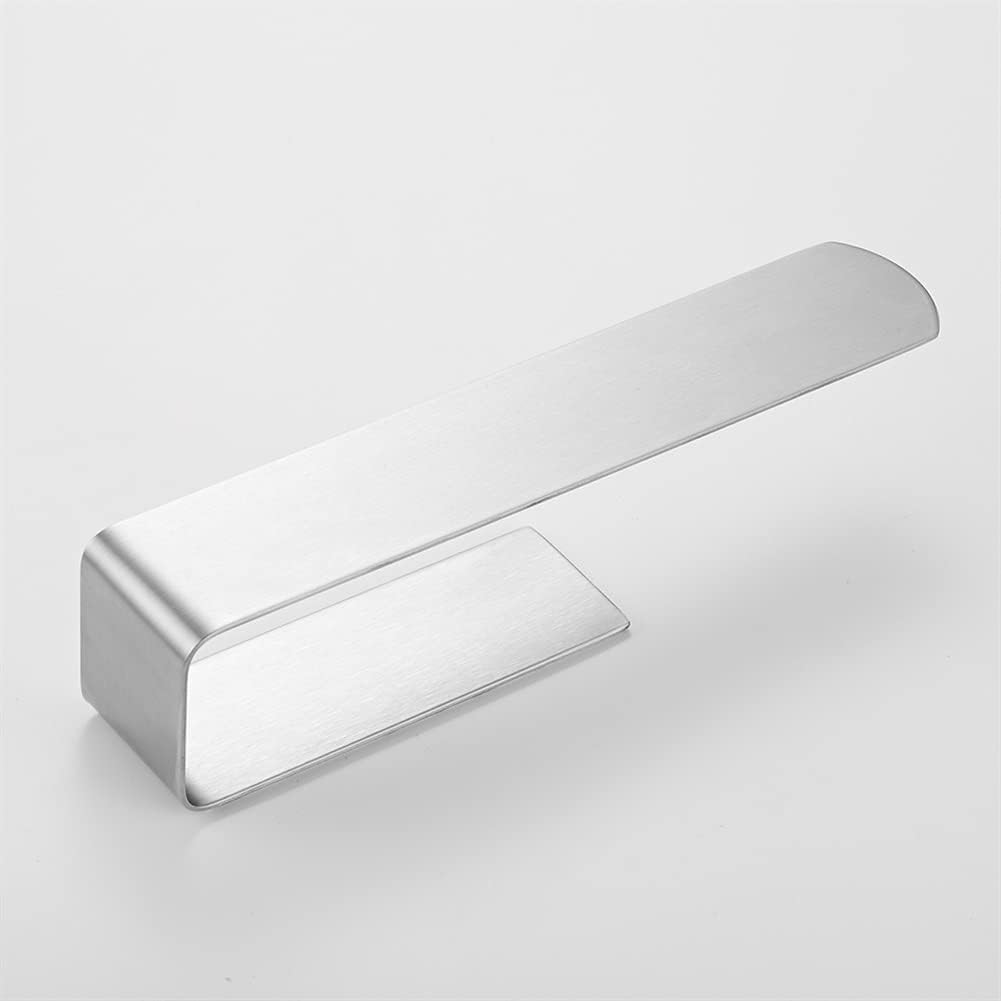 Sturdy Towel Bar with Brushed Stainless Steel Self-Adhesive Wall-Hanging Towel Holder for Bathroom Kitchen Use